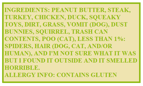Dog Food Ingredients